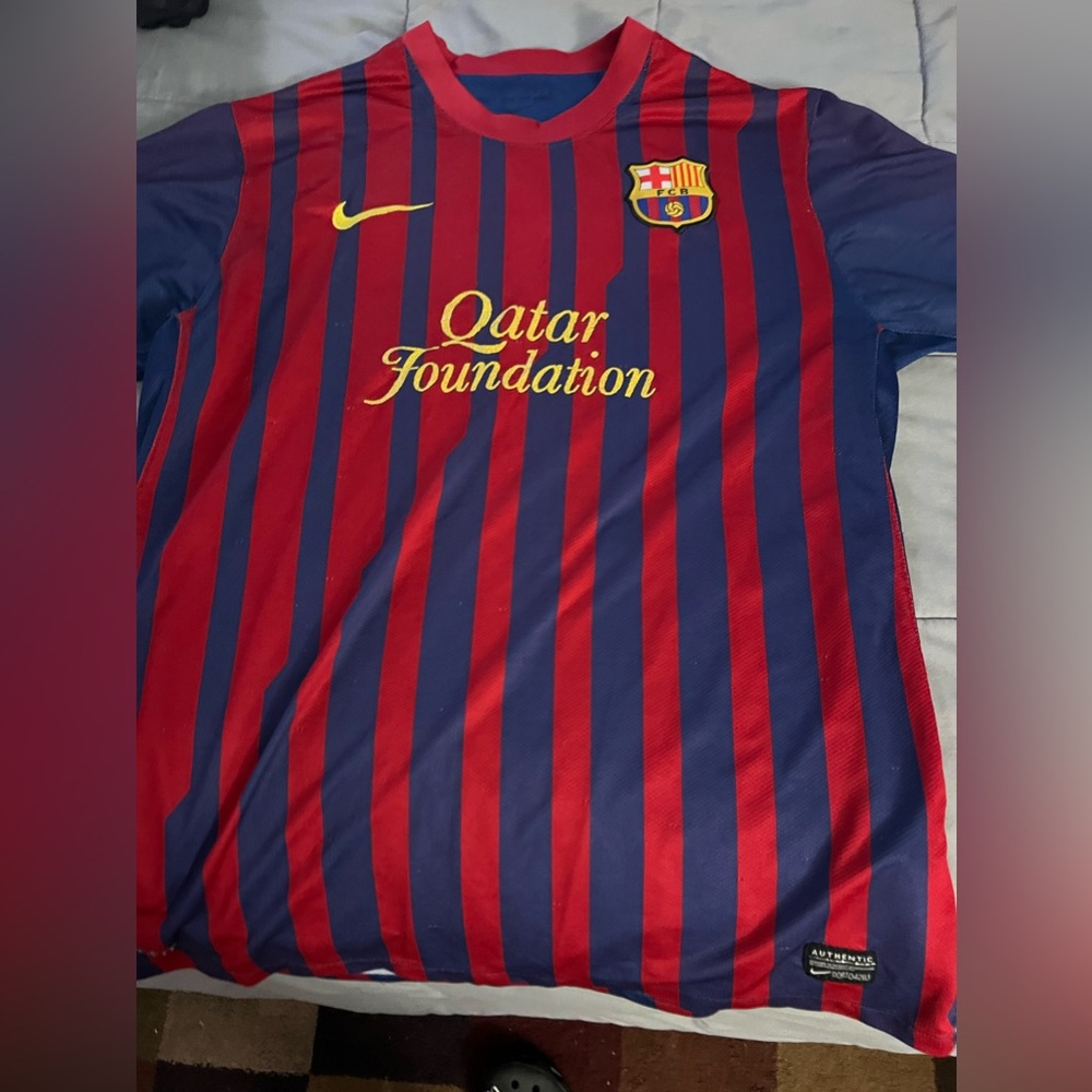 Barcelona home jersey